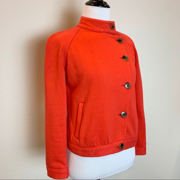 Old Navy Military Moto Jacket Peacoat Cardigan PXS - Picture 5 of 10